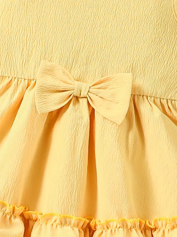Sleeveless, Button Detail Chic Summer Princess Dress