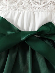Two-Piece Set with Lace Trim