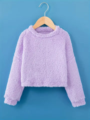 Reversible Fleece Long Sleeve Pullover