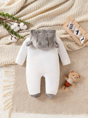 Baby Plush-Lined Footed Romper