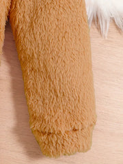 Plush Long Sleeve Dress Warm Dresses