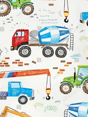 Summer Cartoon Construction Vehicle T-Shirt
