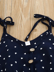 Summer Romper V-Neck Sleeveless Polyester Jumpsuit