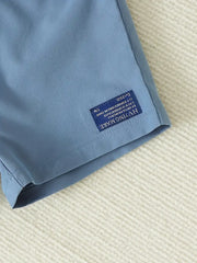 Three-piece Set of Solid Color Shorts