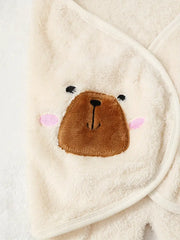 Cozy Bear-Themed Plush Footed Clothing