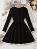 Bohemian Fashion Elegant Knitted Dress