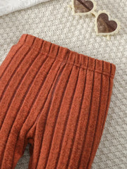 Set: Hooded Long-sleeved Top + Straight Trousers + Belt