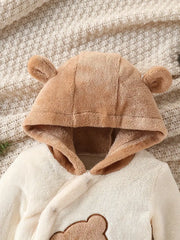 Baby Plush-Lined Footed Romper