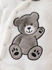 Baby Plush-Lined Footed Romper