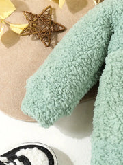 2pcs Set Zipper Half-Open Collar Top & Elastic Waist Cuffed Pants