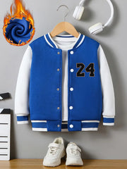 Casual Knitted Sweatshirt Jacket with Button Front
