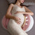 Ergonomic Maternity Pillow for Side Sleepers  UShaped Pregnancy Support Cushion with Lumbar Protection Soft Polyester Fill for Comfortable Belly  Back Relief Ideal for Pregnancy Care Christmas