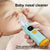 1pc Portable Electric Baby Nasal Cleaner  Soothing Music and Soft Lighting  3 Adjustable Suction Levels 3 Soft Silicone Tips to Clear Nasal Mucus Suitable for Home Use